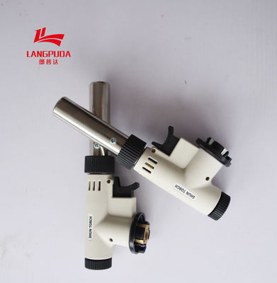 수동 점화 20cm 토치 라이터 요리, 아연 합금 콜레아 부탄 토치